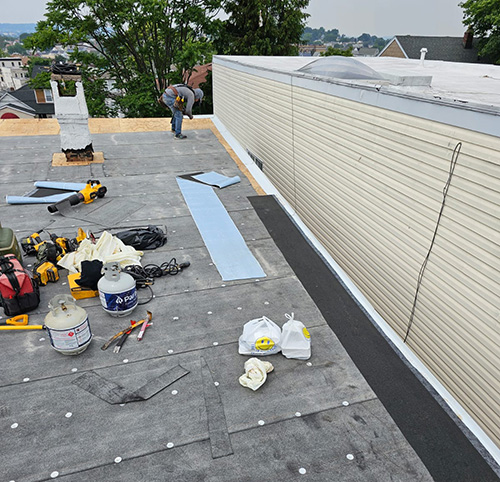 flat roofing